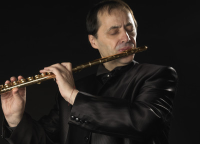 Claudio Ferrarini, flauto