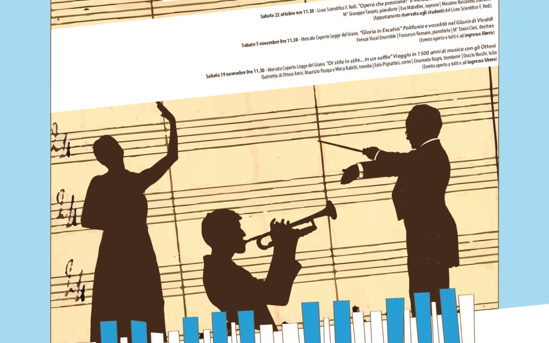 “Fuori dal Coro”. Lezioni Concerto di musica classica per tutti. Arezzo 22/10, 5/11, 19/11