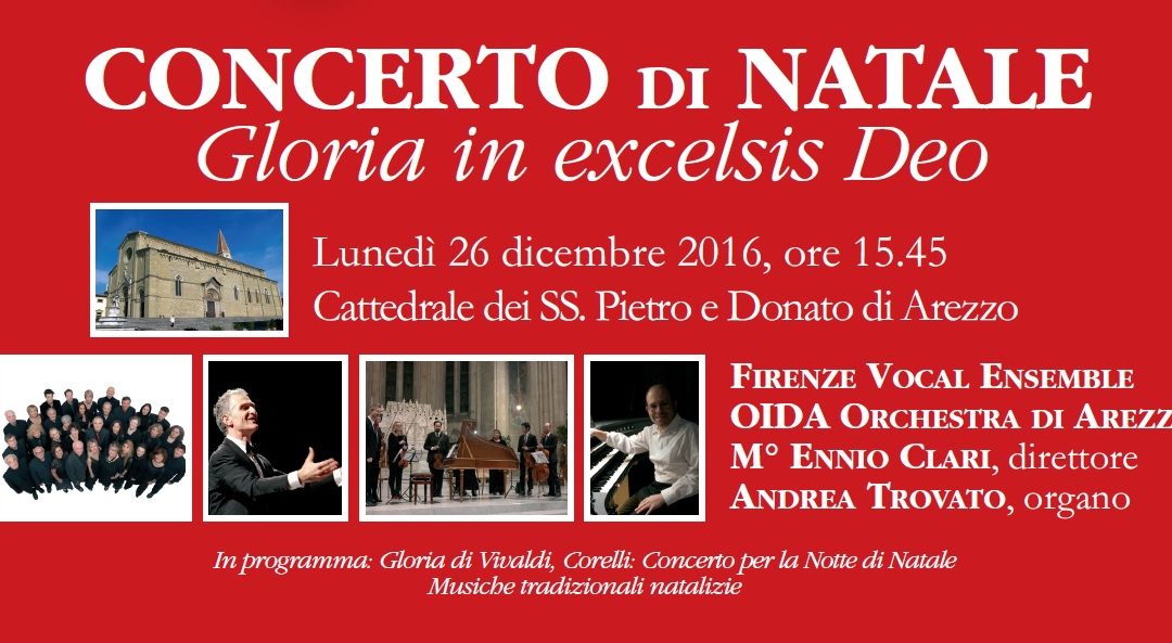 Concerto di Natale “Gloria in Excelsis Deo”. Duomo di Arezzo
