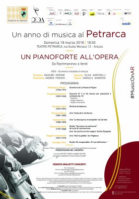 Concerto "Da Rachmaninov a Verdi". Manifesto