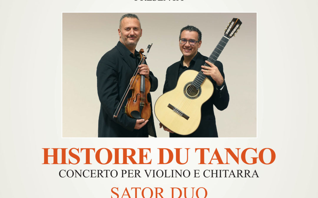 Concerto “Histoire du Tango”. Piazza Cesare Battisti. S. Giovanni V.no 21.07.2020