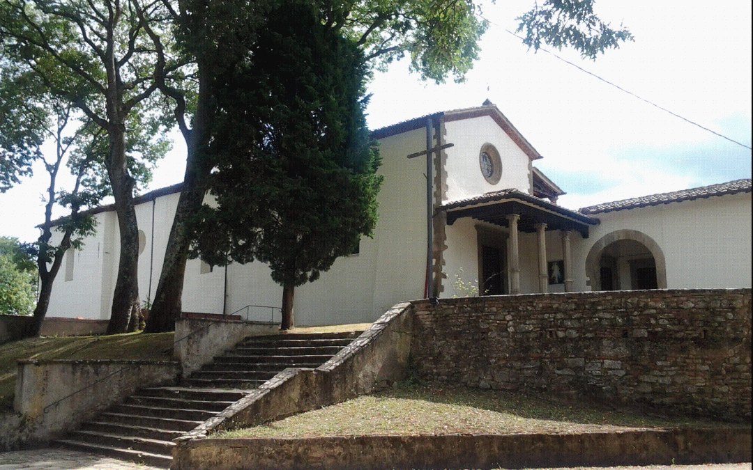 Chiostro del convento di Motecarlo
