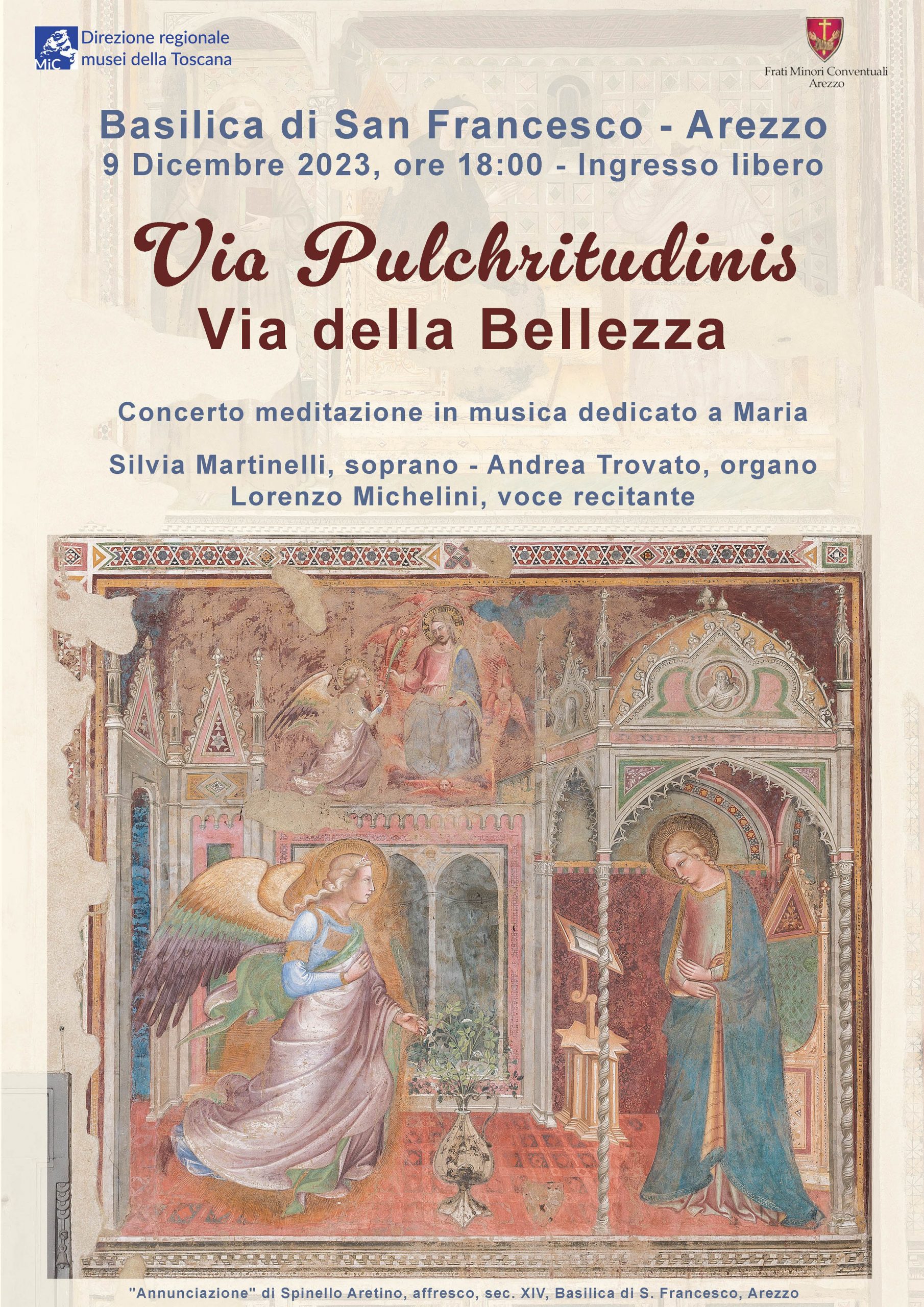 Via Pulchritudinis . Concerto meditazione su Maria. Basilica di S